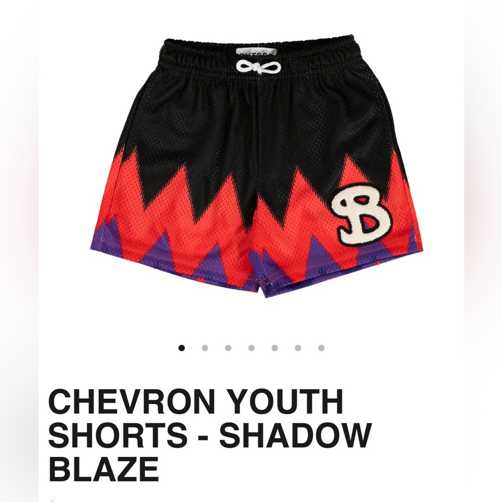 Bucket Squad BKTSQD youth shorts.